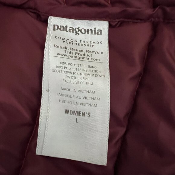 PATAGONIA Women's Down Sweater Vest - Orange - Good Used Condition - Picture 14 of 16